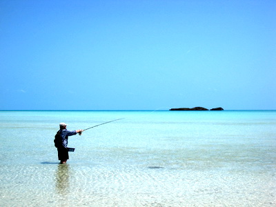 Bonefishing is great in the Turks and Caicos Islands