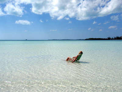 Imagine yourself in this heavenly spot enjoying the sand and calm sea at Taylor Bay beach.