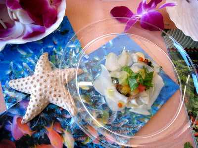 Delicious servings of conch were tasted by the crowds attending this annual event