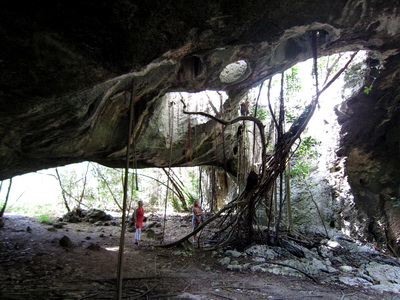 Our first stop was a visit to the Indian Cave on Middle Caicos